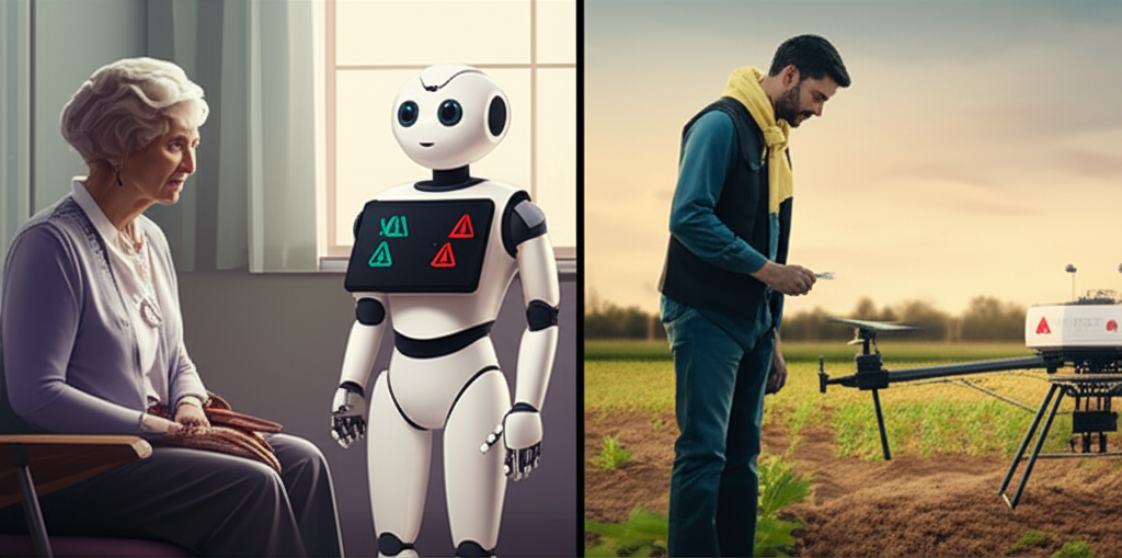 AI potential in elderly care and agriculture